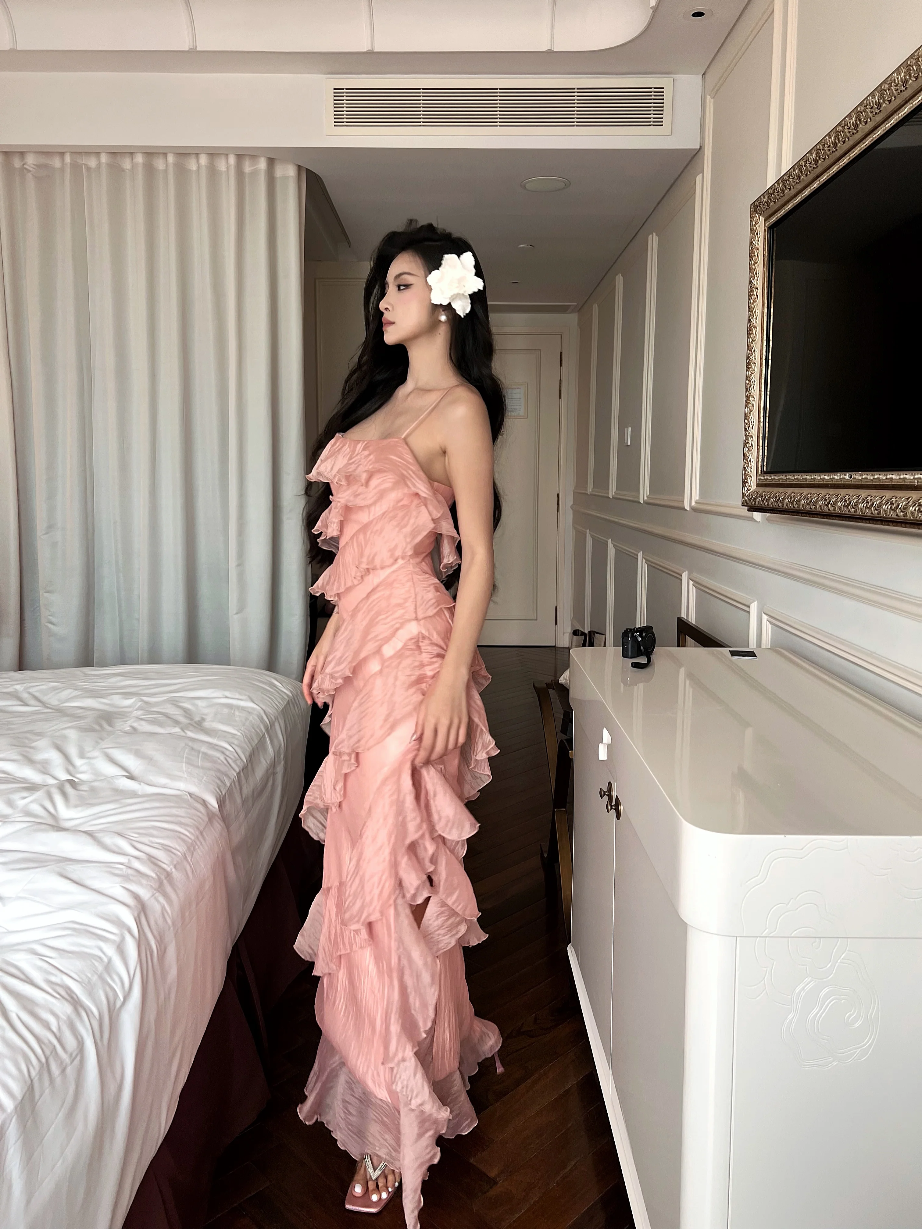 ISABELLA DRESS - PINK - Image 10