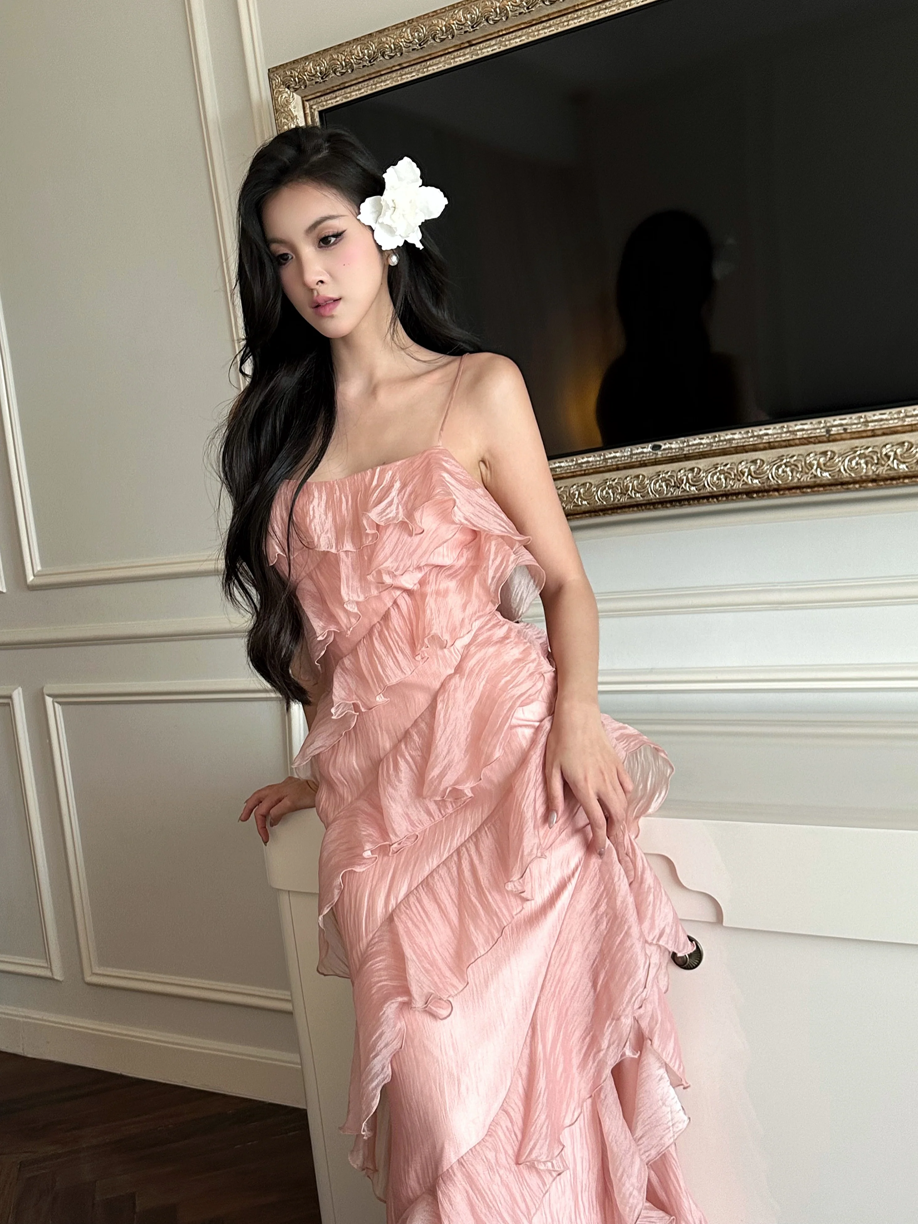ISABELLA DRESS - PINK - Image 6